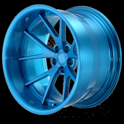 Car Customized 17/18/19/20/21/22/24/26 5*112 1 Piece 2 Piece Super Deep Concave 5*114.3 Piece Forged Alloy Wheel Car Rim